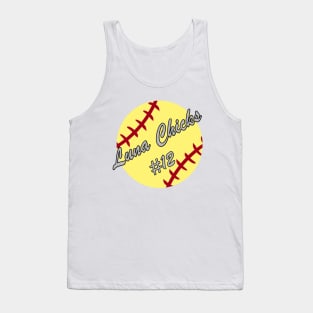 Soft ball logo Tank Top